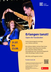 Plakat Erlangen tanzt! 2026