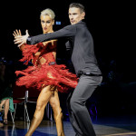 Marius-Andrei Balan & Khrystyna Moshenska<br>Samba Galaball 2023: Marius-Andrei Balan & Khrystyna Moshenska. Photo: Damien d'Enfer (damiendenfer.de)