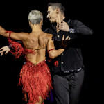 Marius-Andrei Balan & Khrystyna Moshenska<br>Samba Galaball 2023: Marius-Andrei Balan & Khrystyna Moshenska. Photo: Damien d'Enfer (damiendenfer.de)