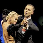 Evaldas Sodeika & Ieva Zukauskaite<br>Langsamer Walzer Galaball 2023: Evaldas Sodeika & Ieva Zukauskaite. Photo: Damien d'Enfer (damiendenfer.de)