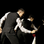 Marius-Andrei Balan & Khrystyna Moshenska mit ihren Schülern<br>Jive Galaball 2023: Marius-Andrei Balan & Khrystyna Moshenska mit ihren Schülern. Photo: Damien d'Enfer (damiendenfer.de)