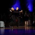Evaldas Sodeika & Ieva Zukauskaite<br>Quickstep Galaball 2023: Evaldas Sodeika & Ieva Zukauskaite. Photo: Damien d'Enfer (damiendenfer.de)