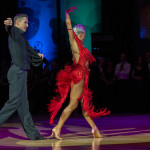 Marius-Andrei Balan & Khrystyna Moshenska<br>Samba Galaball 2023: Marius-Andrei Balan & Khrystyna Moshenska. Photo: Dr. Klaus Hartmann (dance-pics.de)