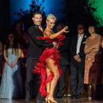 Marius-Andrei Balan & Khrystyna Moshenska<br>Samba Galaball 2023: Marius-Andrei Balan & Khrystyna Moshenska. Photo: Dr. Klaus Hartmann (dance-pics.de)