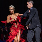 Marius-Andrei Balan & Khrystyna Moshenska<br>Samba Galaball 2023: Marius-Andrei Balan & Khrystyna Moshenska. Photo: Dr. Klaus Hartmann (dance-pics.de)