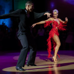 Marius-Andrei Balan & Khrystyna Moshenska<br>Samba Galaball 2023: Marius-Andrei Balan & Khrystyna Moshenska. Photo: Dr. Klaus Hartmann (dance-pics.de)
