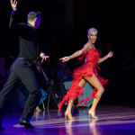 Marius-Andrei Balan & Khrystyna Moshenska<br>Samba Galaball 2023: Marius-Andrei Balan & Khrystyna Moshenska. Photo: Dr. Klaus Hartmann (dance-pics.de)