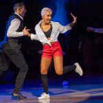 Marius-Andrei Balan & Khrystyna Moshenska mit ihren Schülern<br>Jive Galaball 2023: Marius-Andrei Balan & Khrystyna Moshenska mit ihren Schülern. Photo: Dr. Klaus Hartmann (dance-pics.de)