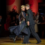 Evaldas Sodeika & Ieva Zukauskaite<br>Tango Galaball 2023: Evaldas Sodeika & Ieva Zukauskaite. Photo: Dr. Klaus Hartmann (dance-pics.de)