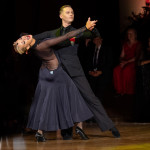 Evaldas Sodeika & Ieva Zukauskaite<br>Tango Galaball 2023: Evaldas Sodeika & Ieva Zukauskaite. Photo: Dr. Klaus Hartmann (dance-pics.de)