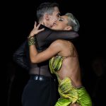 Marius-Andrei Balan & Khrystyna Moshenska<br>Rumba Galaball 2023: Marius-Andrei Balan & Khrystyna Moshenska. Photo: Dr. Klaus Hartmann (dance-pics.de)