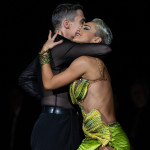 Marius-Andrei Balan & Khrystyna Moshenska<br>Rumba Galaball 2023: Marius-Andrei Balan & Khrystyna Moshenska. Photo: Dr. Klaus Hartmann (dance-pics.de)
