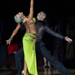 Marius-Andrei Balan & Khrystyna Moshenska<br>Rumba Galaball 2023: Marius-Andrei Balan & Khrystyna Moshenska. Photo: Dr. Klaus Hartmann (dance-pics.de)