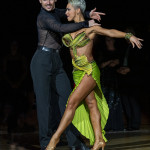 Marius-Andrei Balan & Khrystyna Moshenska<br>Rumba Galaball 2023: Marius-Andrei Balan & Khrystyna Moshenska. Photo: Dr. Klaus Hartmann (dance-pics.de)