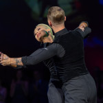 Evaldas Sodeika & Ieva Zukauskaite<br>Quickstep Galaball 2023: Evaldas Sodeika & Ieva Zukauskaite. Photo: Dr. Klaus Hartmann (dance-pics.de)