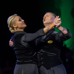 Evaldas Sodeika & Ieva Zukauskaite<br>Quickstep Galaball 2023: Evaldas Sodeika & Ieva Zukauskaite. Photo: Dr. Klaus Hartmann (dance-pics.de)