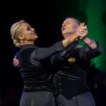 Evaldas Sodeika & Ieva Zukauskaite<br>Quickstep Galaball 2023: Evaldas Sodeika & Ieva Zukauskaite. Photo: Dr. Klaus Hartmann (dance-pics.de)