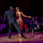 Oxana Lebedew & Pavel Zvychaynyy<br>Cha Cha Galaball 2019: Oxana Lebedew & Pavel Zvychaynyy. Photo: Dr. Klaus Hartmann (dance-pics.de)