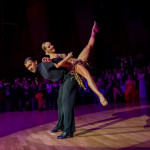 Oxana Lebedew & Pavel Zvychaynyy<br>Cha Cha Galaball 2019: Oxana Lebedew & Pavel Zvychaynyy. Photo: Dr. Klaus Hartmann (dance-pics.de)