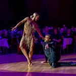 Oxana Lebedew & Pavel Zvychaynyy<br>Cha Cha Galaball 2019: Oxana Lebedew & Pavel Zvychaynyy. Photo: Dr. Klaus Hartmann (dance-pics.de)