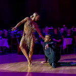 Oxana Lebedew & Pavel Zvychaynyy<br>Cha Cha Galaball 2019: Oxana Lebedew & Pavel Zvychaynyy. Photo: Dr. Klaus Hartmann (dance-pics.de)
