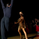 Oxana Lebedew & Pavel Zvychaynyy<br>Samba Galaball 2019: Oxana Lebedew & Pavel Zvychaynyy. Photo: Dr. Klaus Hartmann (dance-pics.de)