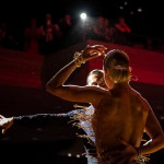 Oxana Lebedew & Pavel Zvychaynyy<br>Samba Galaball 2019: Oxana Lebedew & Pavel Zvychaynyy. Photo: Dr. Klaus Hartmann (dance-pics.de)