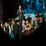 Moderation mit René Gillet Galaball 2019: Moderation mit René Gillet. Photo: Dr. Klaus Hartmann (dance-pics.de)