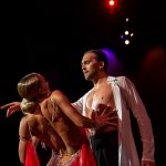 Oxana Lebedew & Pavel Zvychaynyy<br>Rumba Galaball 2019: Oxana Lebedew & Pavel Zvychaynyy. Photo: Dr. Klaus Hartmann (dance-pics.de)