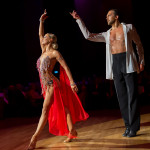 Oxana Lebedew & Pavel Zvychaynyy<br>Rumba Galaball 2019: Oxana Lebedew & Pavel Zvychaynyy. Photo: Dr. Klaus Hartmann (dance-pics.de)