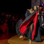 Oxana Lebedew & Pavel Zvychaynyy<br>Paso Doble Galaball 2019: Oxana Lebedew & Pavel Zvychaynyy. Photo: Dr. Klaus Hartmann (dance-pics.de)