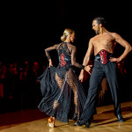Oxana Lebedew & Pavel Zvychaynyy<br>Paso Doble Galaball 2019: Oxana Lebedew & Pavel Zvychaynyy. Photo: Dr. Klaus Hartmann (dance-pics.de)