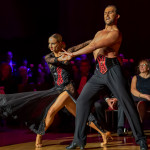 Oxana Lebedew & Pavel Zvychaynyy<br>Paso Doble Galaball 2019: Oxana Lebedew & Pavel Zvychaynyy. Photo: Dr. Klaus Hartmann (dance-pics.de)
