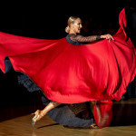Oxana Lebedew & Pavel Zvychaynyy<br>Paso Doble Galaball 2019: Oxana Lebedew & Pavel Zvychaynyy. Photo: Dr. Klaus Hartmann (dance-pics.de)