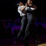 Anna Zudilina & Fedor Isaev<br>Quickstep Galaball 2019: Anna Zudilina & Fedor Isaev. Photo: Dr. Klaus Hartmann (dance-pics.de)