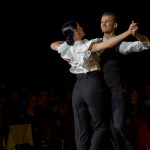 Anna Zudilina & Fedor Isaev<br>Quickstep Galaball 2019: Anna Zudilina & Fedor Isaev. Photo: Dr. Klaus Hartmann (dance-pics.de)