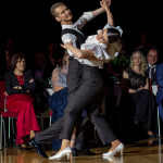 Anna Zudilina & Fedor Isaev<br>Quickstep Galaball 2019: Anna Zudilina & Fedor Isaev. Photo: Dr. Klaus Hartmann (dance-pics.de)