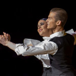 Anna Zudilina & Fedor Isaev<br>Quickstep Galaball 2019: Anna Zudilina & Fedor Isaev. Photo: Dr. Klaus Hartmann (dance-pics.de)
