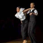 Anna Zudilina & Fedor Isaev<br>Quickstep Galaball 2019: Anna Zudilina & Fedor Isaev. Photo: Dr. Klaus Hartmann (dance-pics.de)