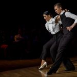 Anna Zudilina & Fedor Isaev<br>Quickstep Galaball 2019: Anna Zudilina & Fedor Isaev. Photo: Dr. Klaus Hartmann (dance-pics.de)