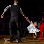 Anna Zudilina & Fedor Isaev<br>Quickstep Galaball 2019: Anna Zudilina & Fedor Isaev. Photo: Dr. Klaus Hartmann (dance-pics.de)