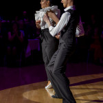 Anna Zudilina & Fedor Isaev<br>Quickstep Galaball 2019: Anna Zudilina & Fedor Isaev. Photo: Dr. Klaus Hartmann (dance-pics.de)