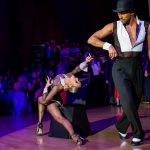 Oxana Lebedew & Pavel Zvychaynyy<br>Jive Galaball 2019: Oxana Lebedew & Pavel Zvychaynyy. Photo: Dr. Klaus Hartmann (dance-pics.de)