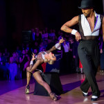 Oxana Lebedew & Pavel Zvychaynyy<br>Jive Galaball 2019: Oxana Lebedew & Pavel Zvychaynyy. Photo: Dr. Klaus Hartmann (dance-pics.de)