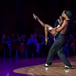 Oxana Lebedew & Pavel Zvychaynyy<br>Jive Galaball 2019: Oxana Lebedew & Pavel Zvychaynyy. Photo: Dr. Klaus Hartmann (dance-pics.de)