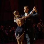 Oxana Lebedew & Pavel Zvychaynyy sowie Anna Zudilina & Fedor Isaev<br>Zugabe Galaball 2019: Oxana Lebedew & Pavel Zvychaynyy sowie Anna Zudilina & Fedor Isaev. Photo: Dr. Klaus Hartmann (dance-pics.de)