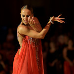 Oxana Lebedew & Pavel Zvychaynyy<br>Rumba Galaball 2019: Oxana Lebedew & Pavel Zvychaynyy. Photo: Dr. Klaus Hartmann (dance-pics.de)