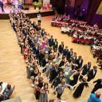 Festliche Balleröffnung mit Polonaise Frühlingsball 2024: Festliche Balleröffnung mit Polonaise. Photo: Andreas Murgan