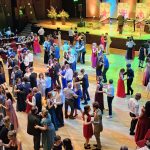 Merengue und Bachata in der großen Stadthalle Frühlingsball 2024: Merengue und Bachata in der großen Stadthalle. Photo: Andreas Murgan