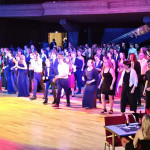 Line Dance in der großen Stadthalle Frühlingsball 2024: Line Dance in der großen Stadthalle. Photo: Andreas Murgan